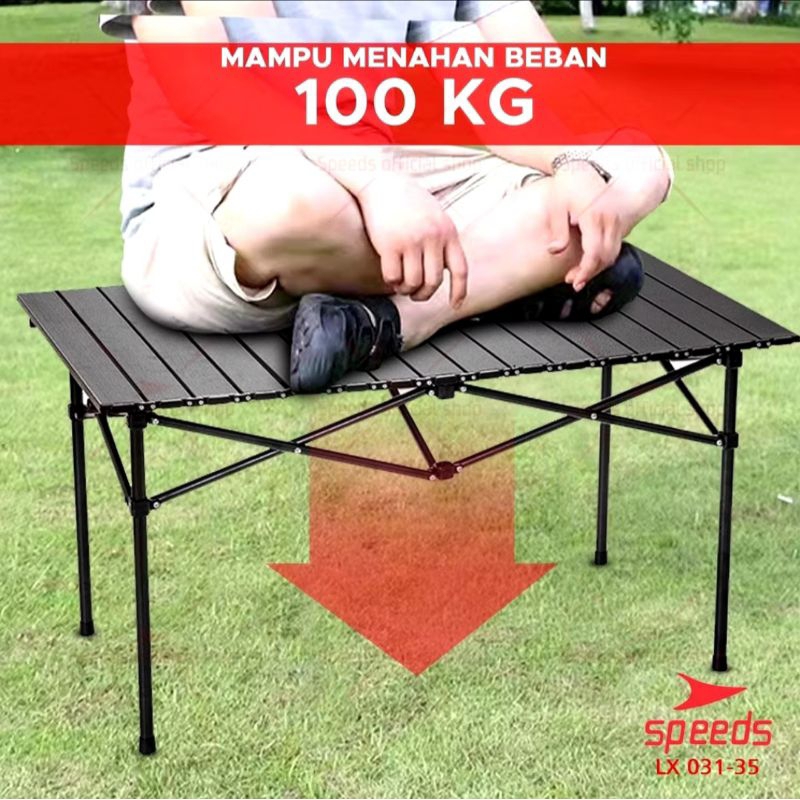 Meja Lipat SPEEDS - Meja Camping Meja Piknik Outdoor Portable