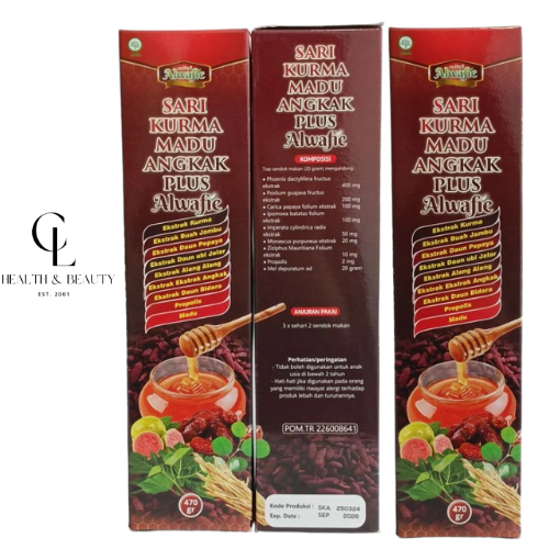 

Madu Kurma Angkak Plus Al Wafie 470gr