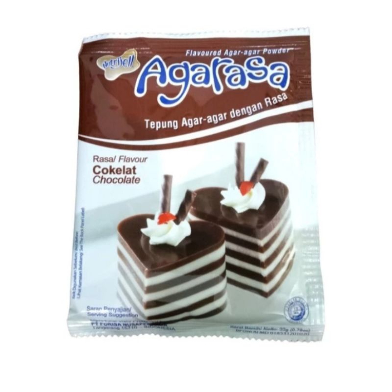 

AGARASA TEPUNG AGAR-AGAR RASA COKELAT 22GR