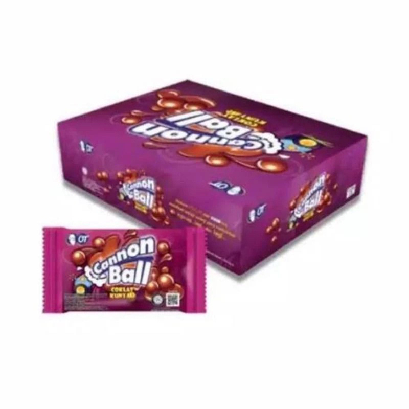

COKLAT KUNYAH CANON BALL 5GR (ISI 24 BUNGKUS)