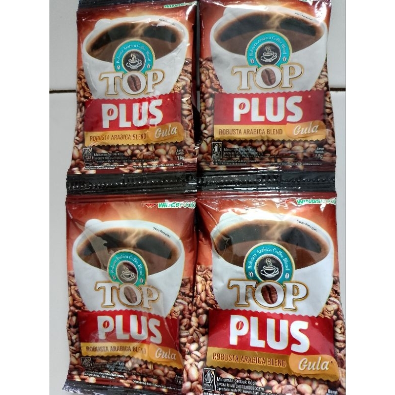 

KOPI TOP PLUS GULA (robusta arabica blend)