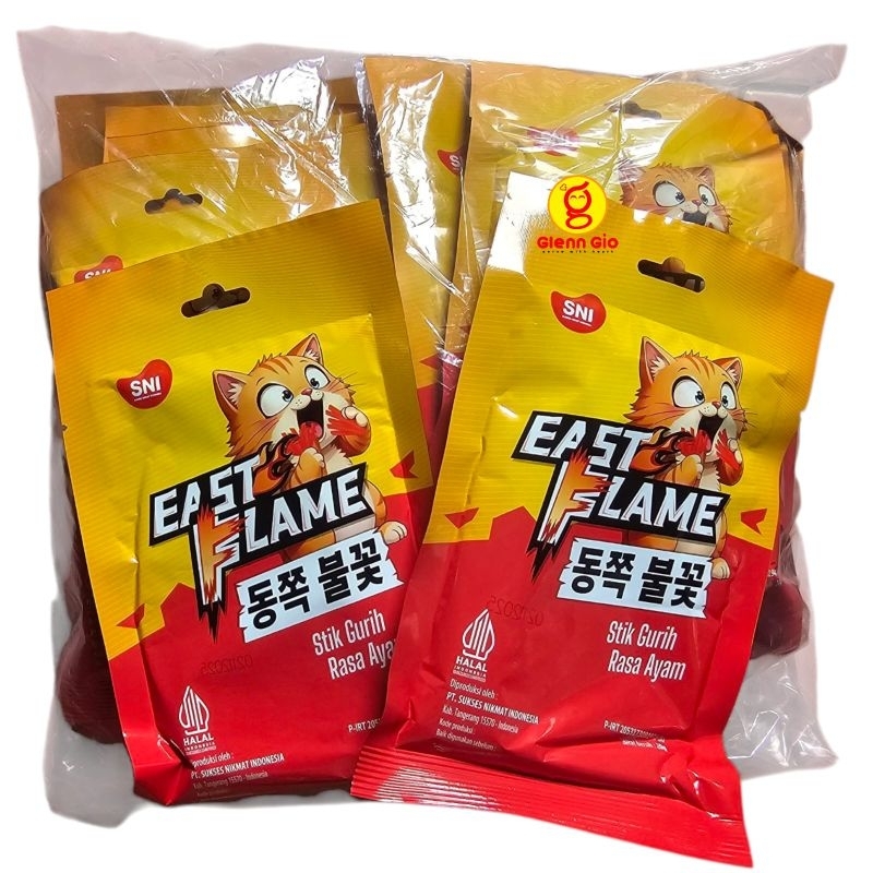 

Snack Cemilan Stik Gurih Rasa Ayam SNI Pak isi 20 Pcs