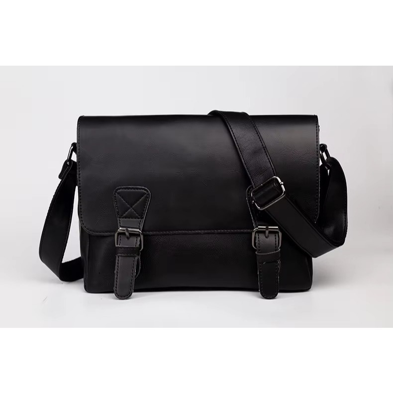 Tas selempang pria- Tas kulit asli garut Premium quality
