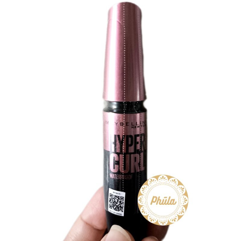 Maybelline hypercurl waterproof mascara ori