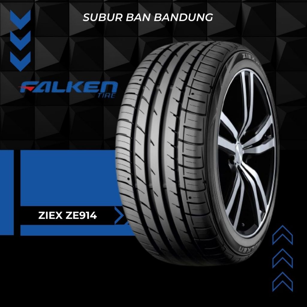 Ban Falken Ziex ZE914 205/40 R17 Ban Mobil Import TahunProduksi 2021