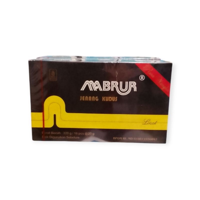 

Paket Jenang Mabrur 1 Box Isi 16 Pcs Berat 20 Gram