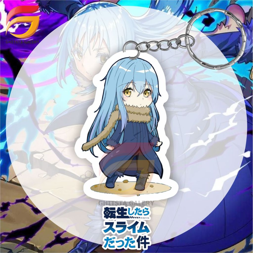 Gantungan Kunci Rimuru Tempest Tensei Shitara Slime Datta Ken - Gantungan Kunci Anime Tensei Shitara