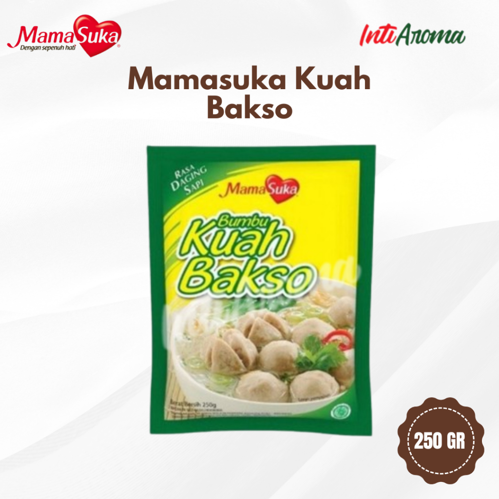 

Mamasuka bumbu kuah bakso kemasan 250gr