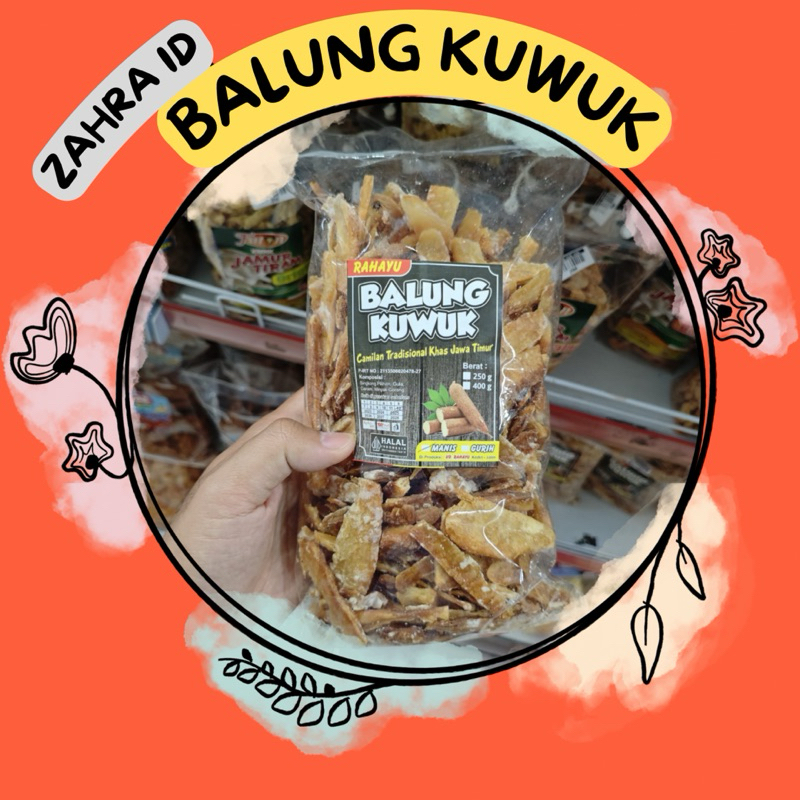 

250GR BALUNG KUWUK - KERIPIK SINGKONG TEBAL MANIS RAHAYU