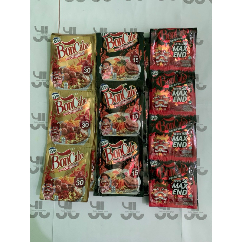 

Sambal tabur Boncabe Kobe sachet 1R/isi12pcs