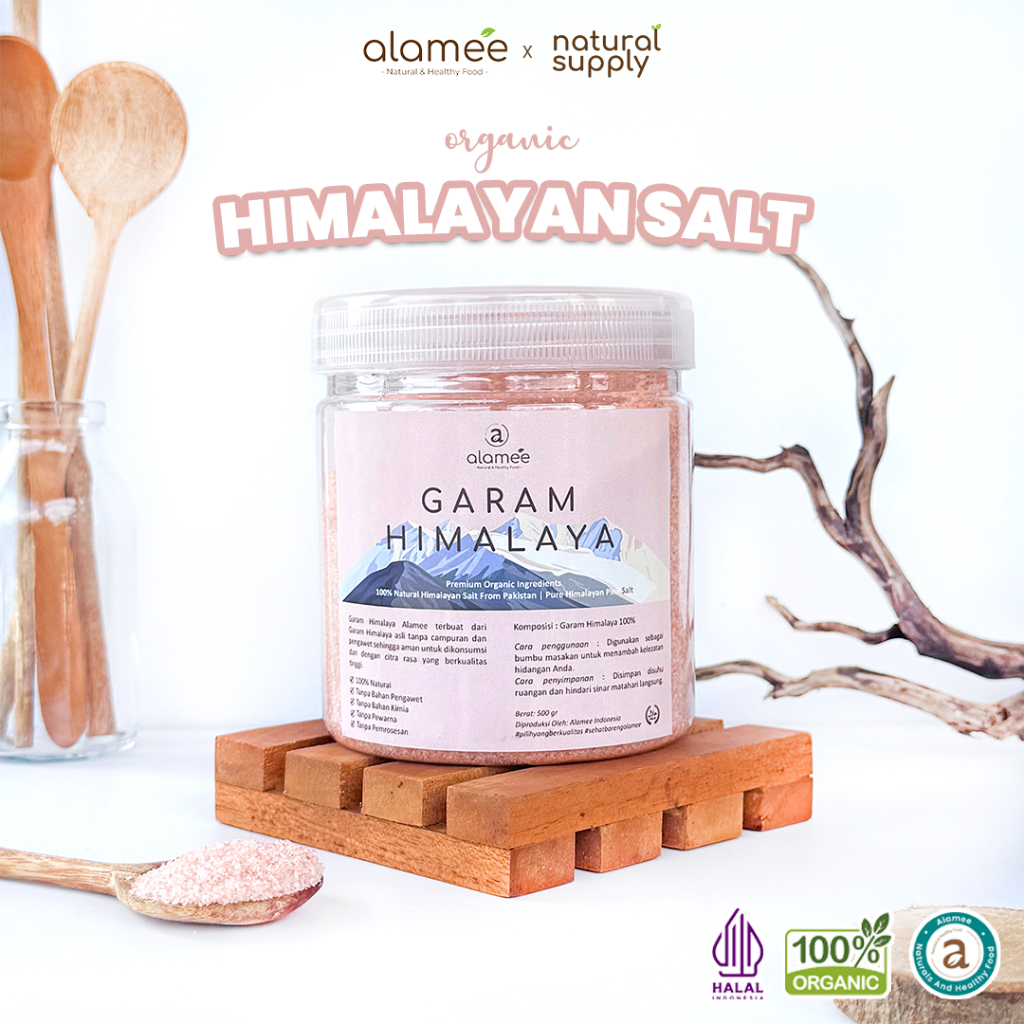 

Garam Himalaya 500 G Pink Himalayan Sea Salt Pakistan hibiscus food