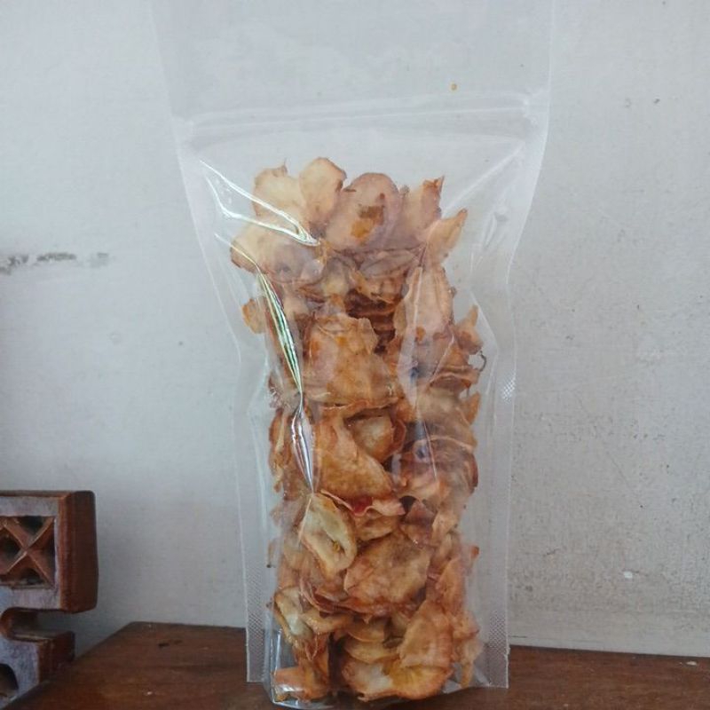 

Keripik singkong pedes