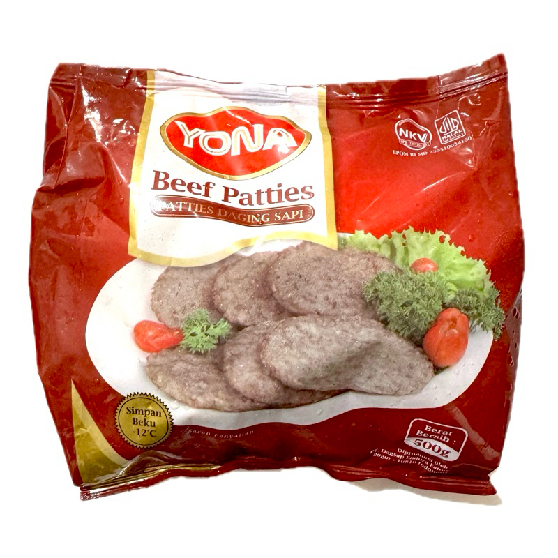 

Yona Beef Patties 500g