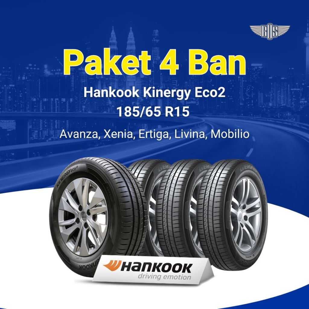 Paket 4 Ban Hankook 185/65 R15