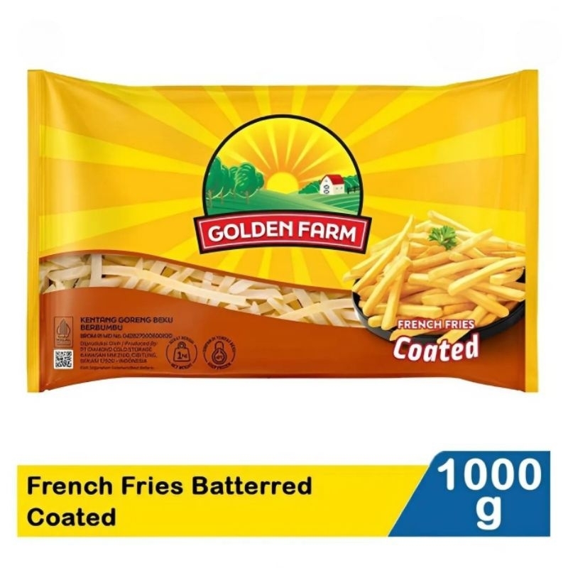 

Golden Farm France Fries Batterred Coated 1KG