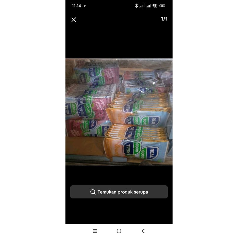 

susu real good dapat 30 pcs