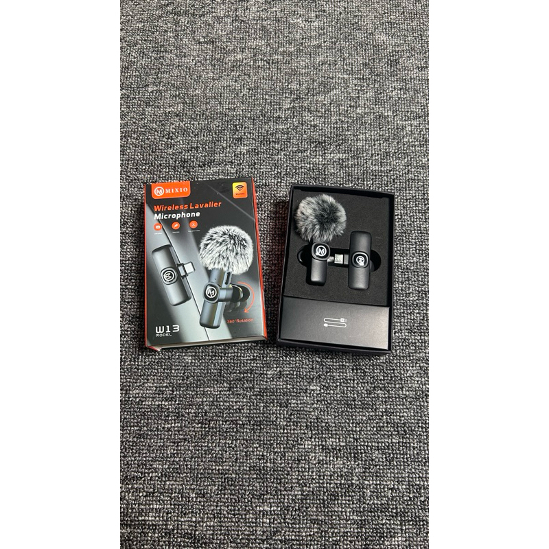 Preloved Like New Mixio W13 Mic Wireless Clip Type C