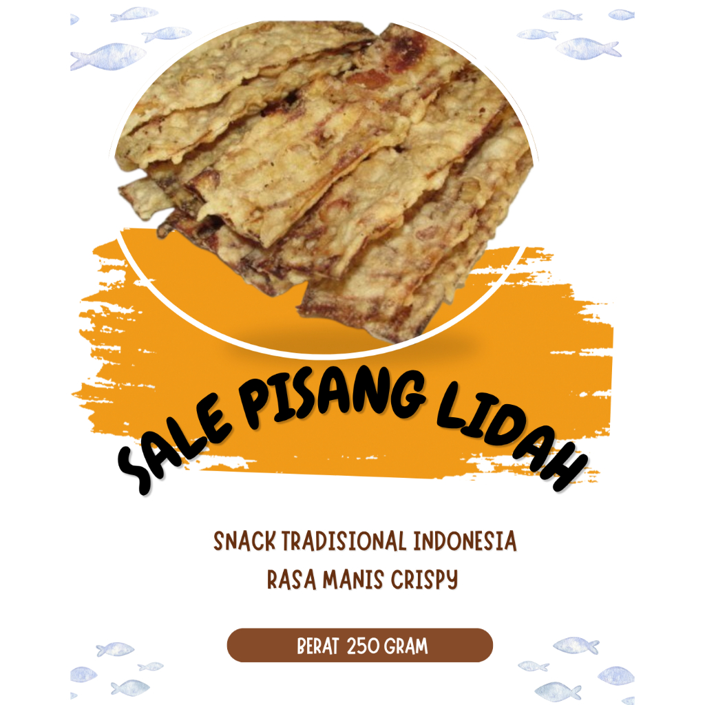 

Sale Pisang Lidah Press Original Kemasan 250 Gram Manis Goreng