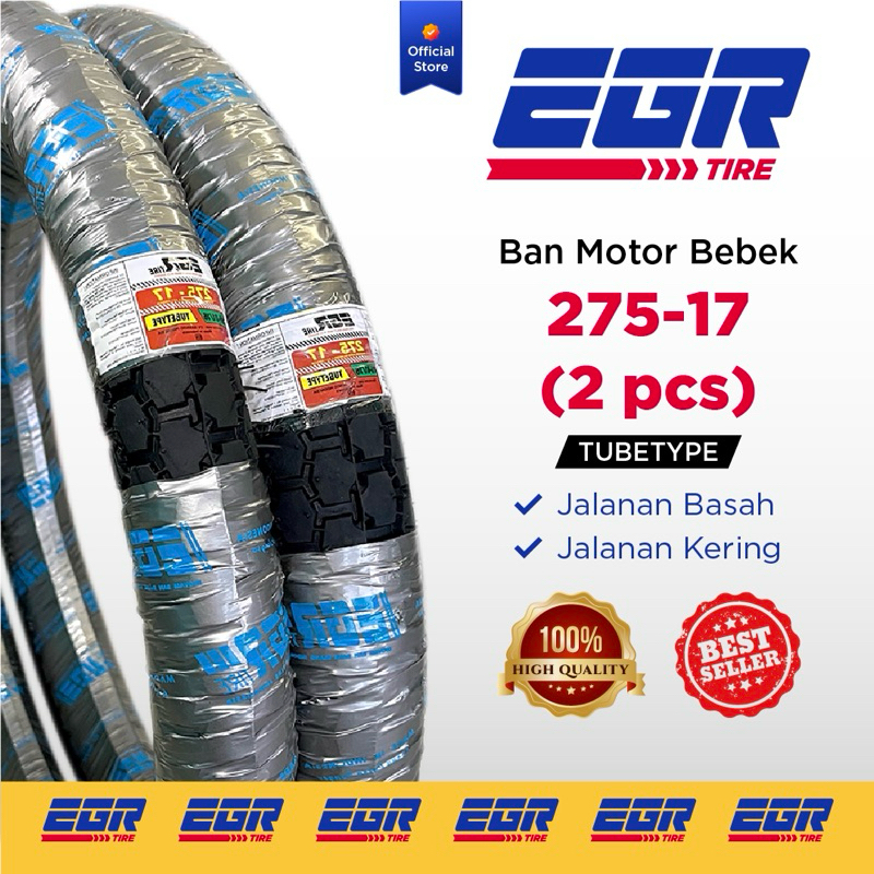 EGR TIRE ban luar motor Vario Supra Vega Revo Jupiter velg 17 ukuran 275-17
