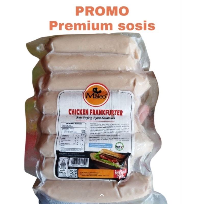

Maleo Sosis Chicken Frankurter