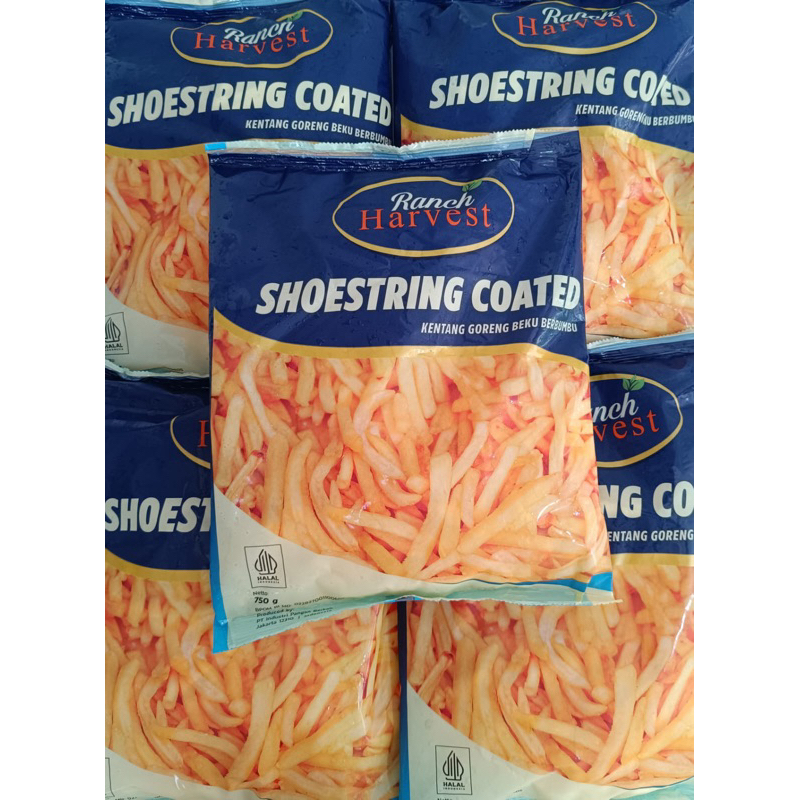 

RANCH HARVEST Shoestring Coated Kentang Berbumbu Gurih [750gr]