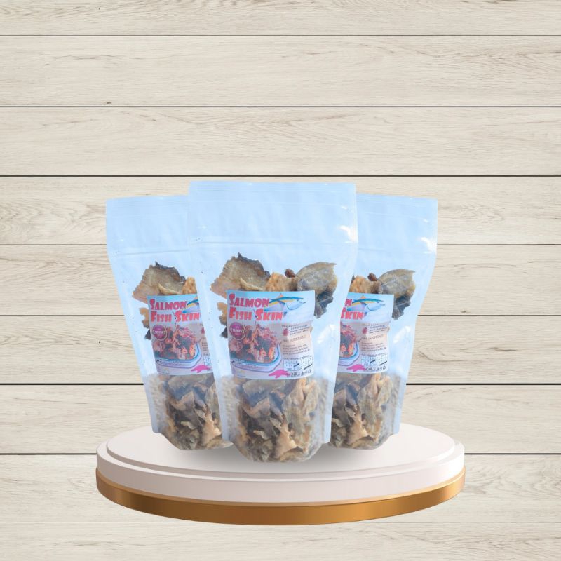 

Pawonkoe Salmon fish skin 80gram