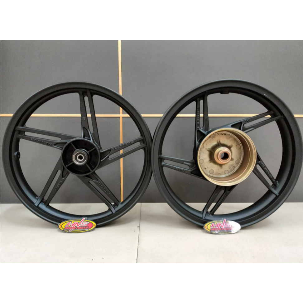 VELG VROSSI V Rossi  BEAT FI VARIO 110 BEAT NEW GENIO SCOOPY VENOM SPARK RING 14 HONDA HITAM BLACK