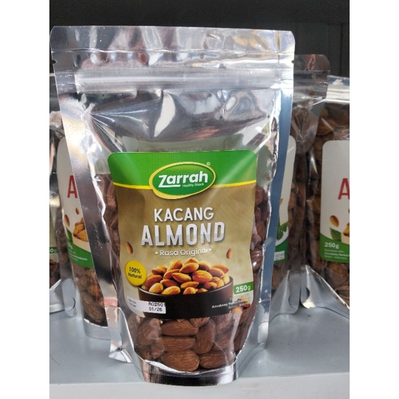 

Kacang Almond Panggang 250 Gram
