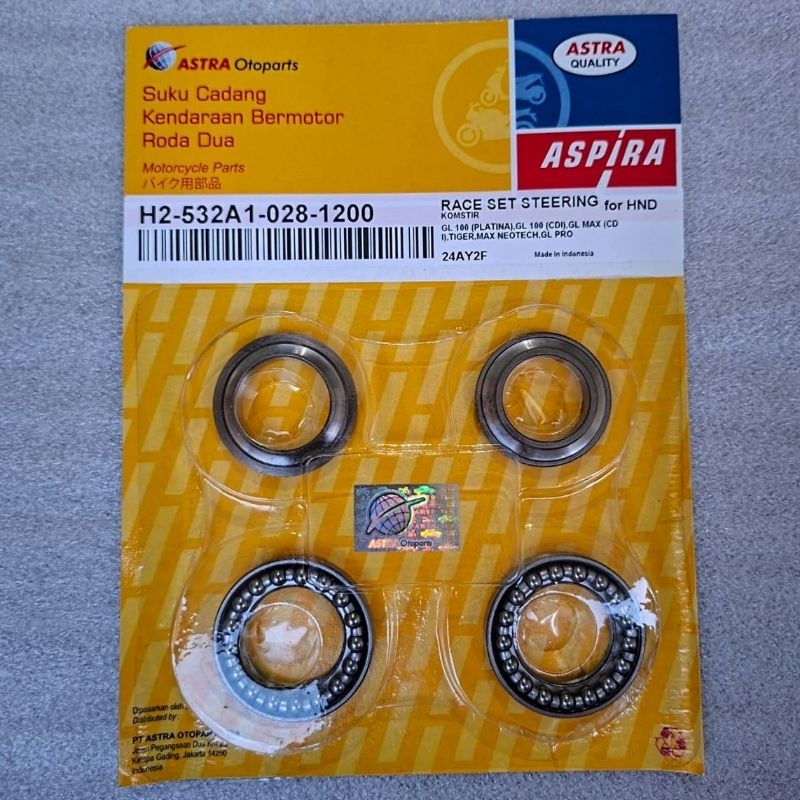 Bearing Komstir CB GL Megapro Tiger Aspira