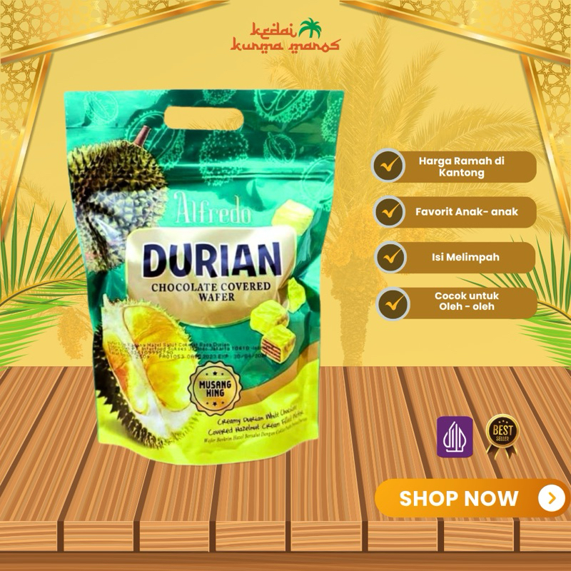 

Alfredo Durian Chocolate Covered Wafer 250g