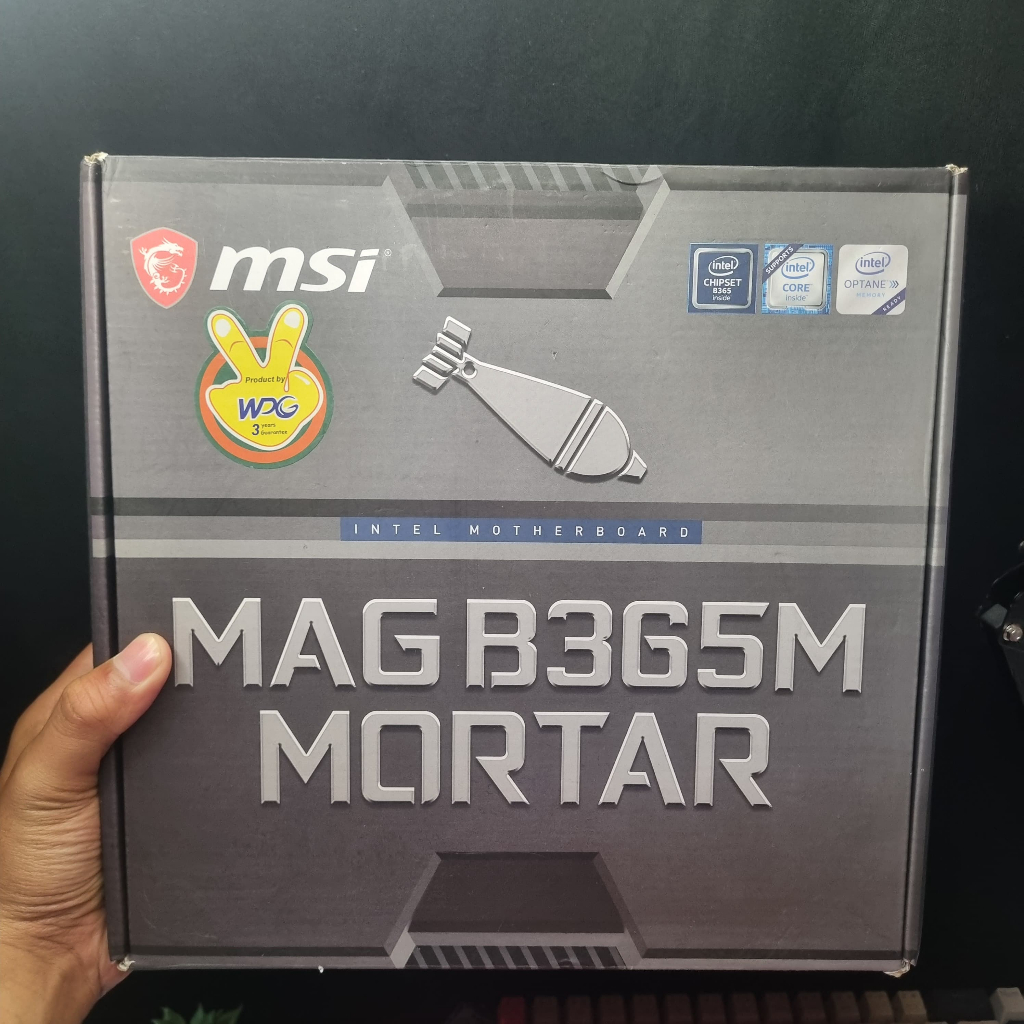 [BEKAS] Paketan i5 9400F + Motherboard MSI MAG B365M Mortar