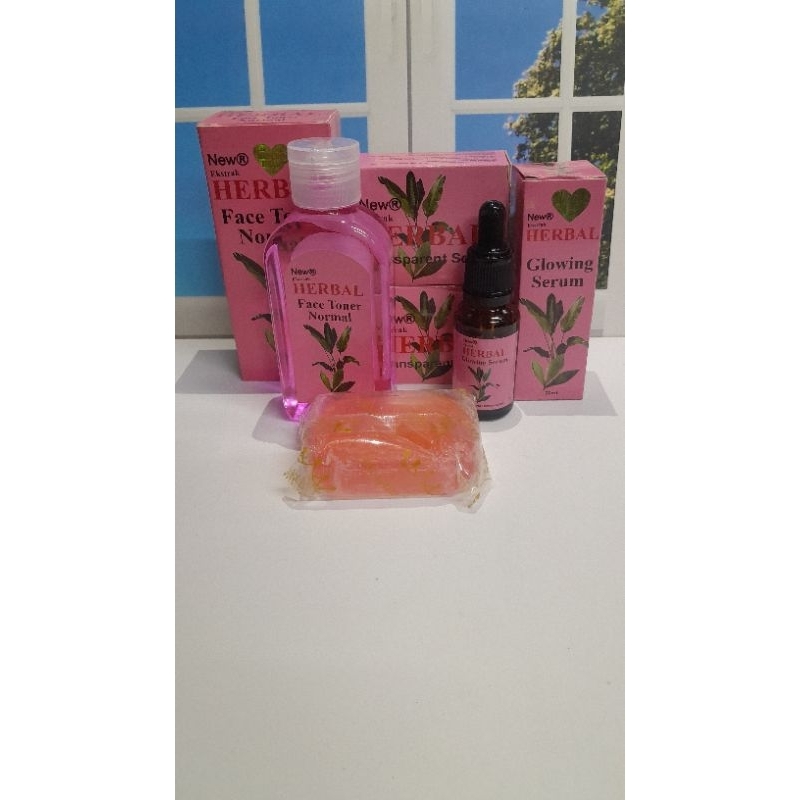 Paket Herbal Plus New R 3in1 BPOM / Paket Herbal Plus 3in1 [toner+sabun+serum]