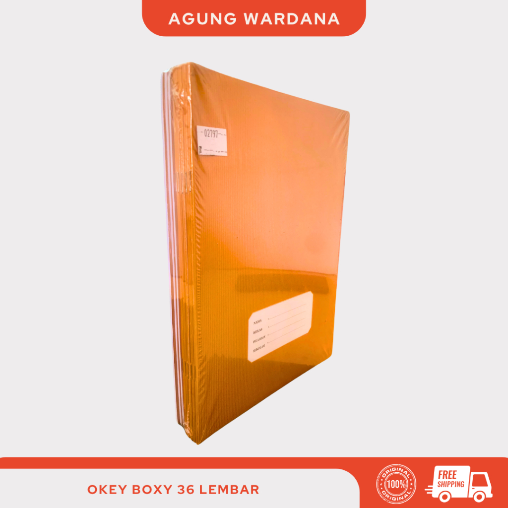 

BUKU TULIS OKEY BOXY ISI 36 LEMBAR