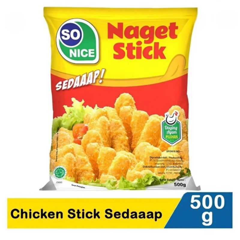 

So Nice Chicken Stik Sedap 500G