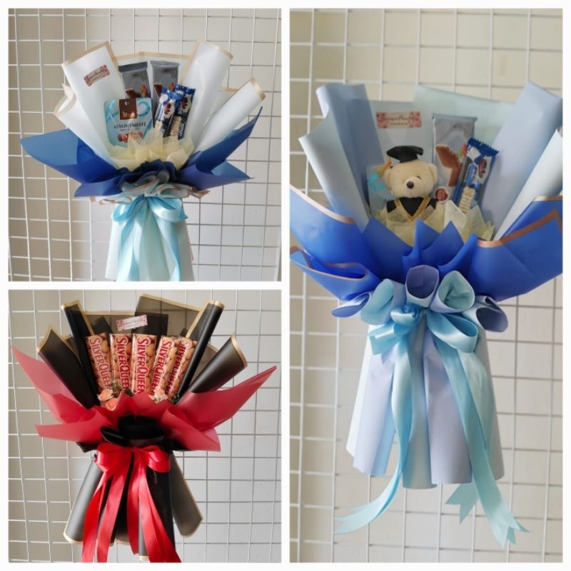 

.Buket coklat snack buket Silverqueen hadiah valentine hadiah wisuda birthday buket coklat cantik murah bogor ( DS Bgr )