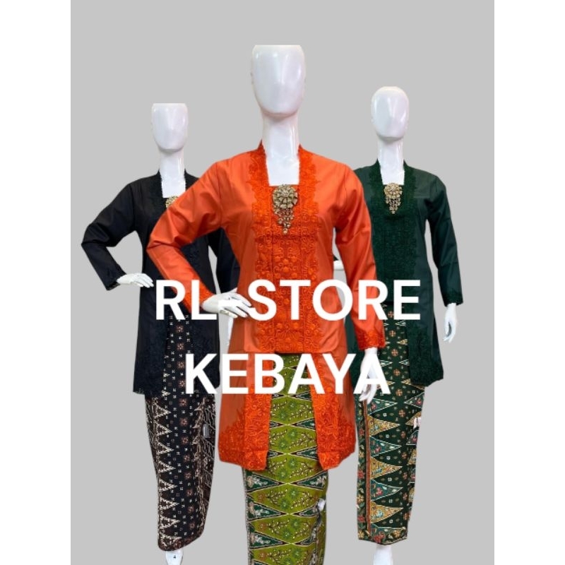 Kebaya encim kutu baru tunik model elegan dan berbahan katun toyobo model terbaru best seller