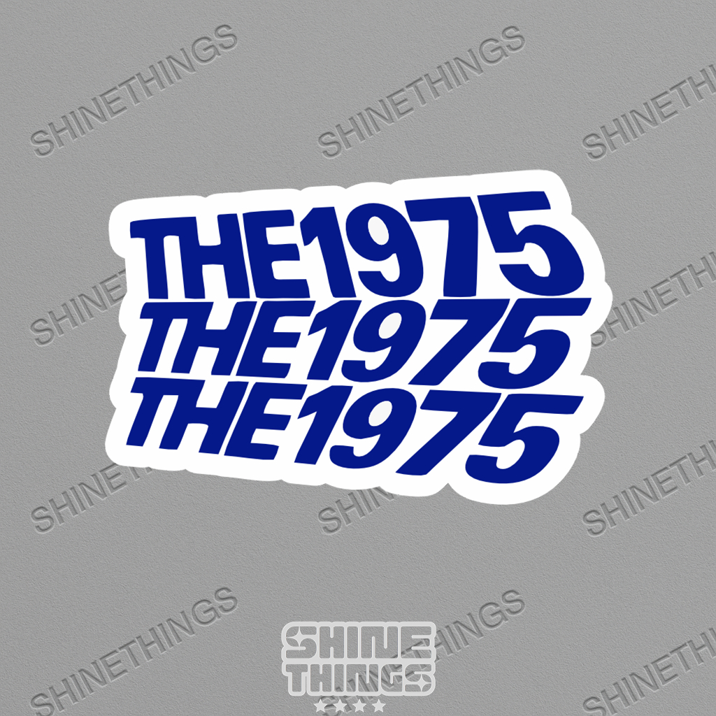 

[Sticker Satuan] stiker band The 1975 || Sticker 1975 band indie