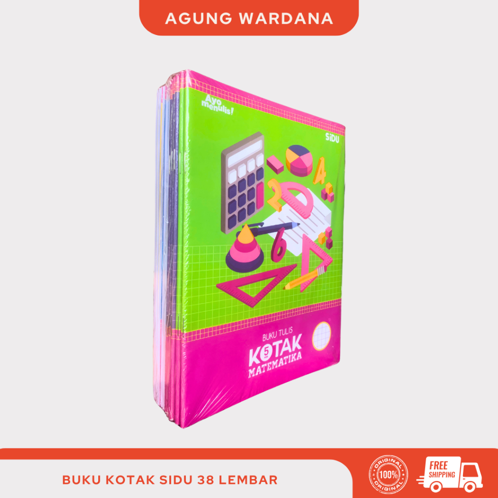 

SIDU BUKU KOTAK MATEMATIKA STRIMIN ISI 38 LEMBAR 1 PACK 10 PCS