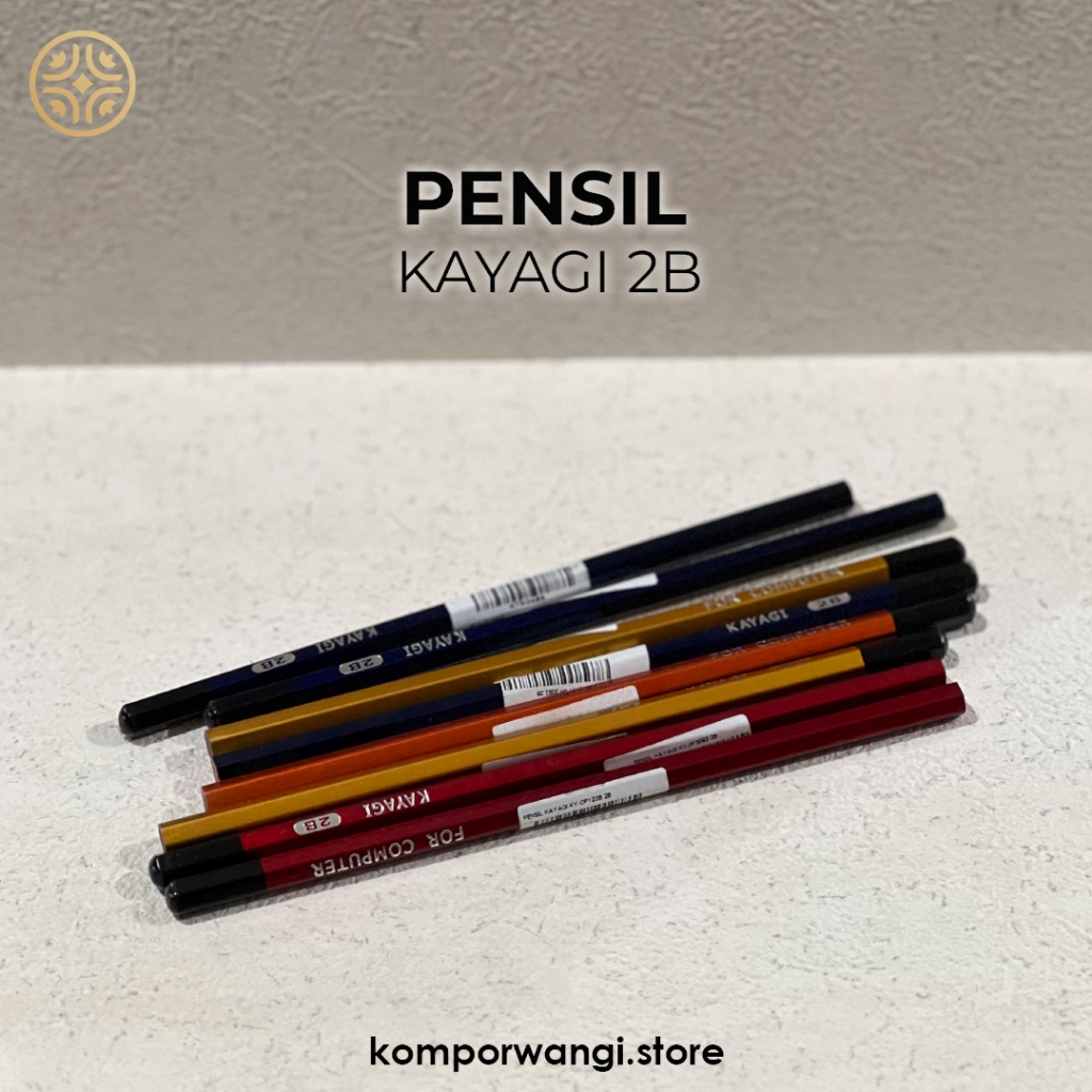 

Pensil 2B Kayagi – Pensil Ujian, Menulis & Menggambar