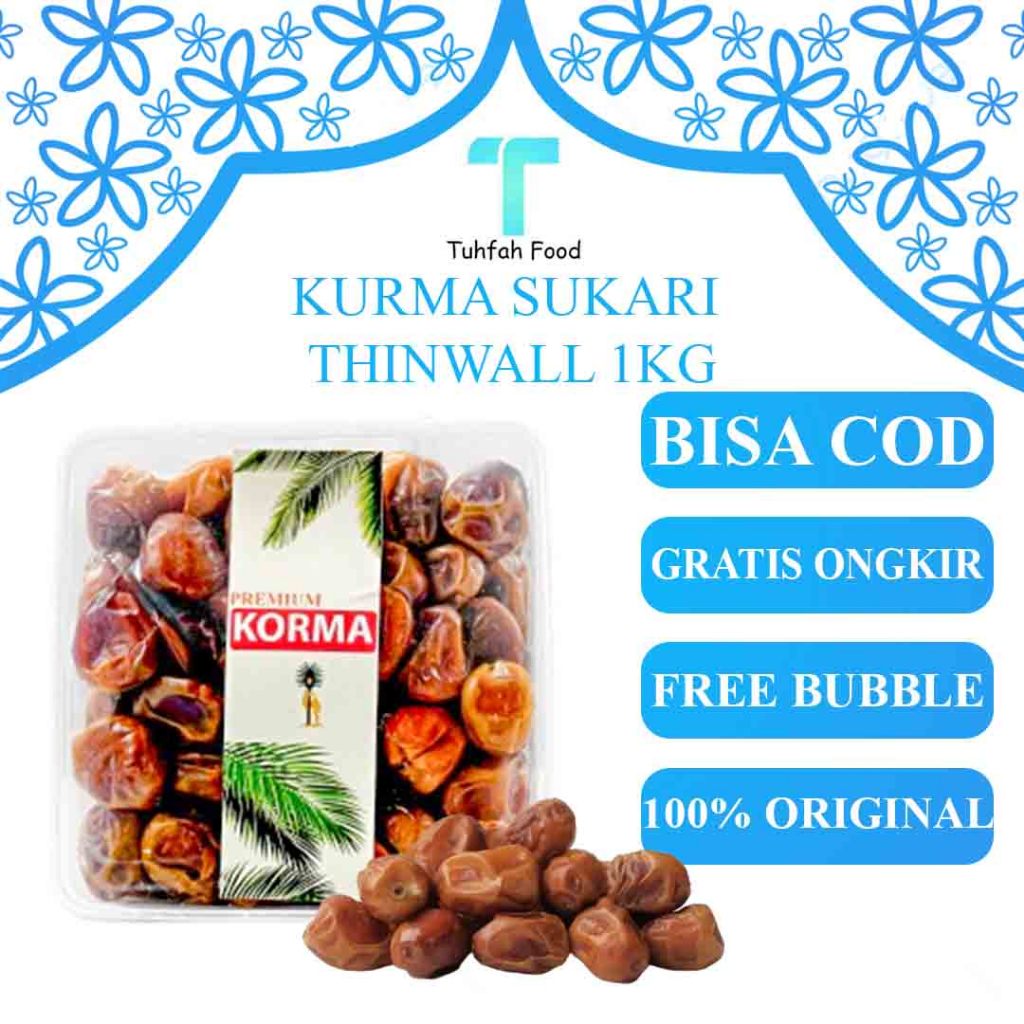 

Kurma Sukari Thinwall 1kg