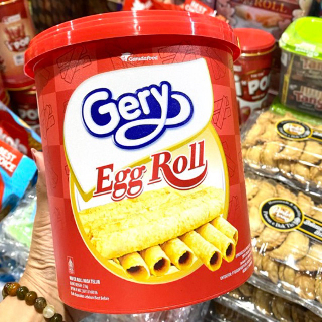 

EGGROLL GERY 210gr beli 1 free 1(dapat 2 toples)