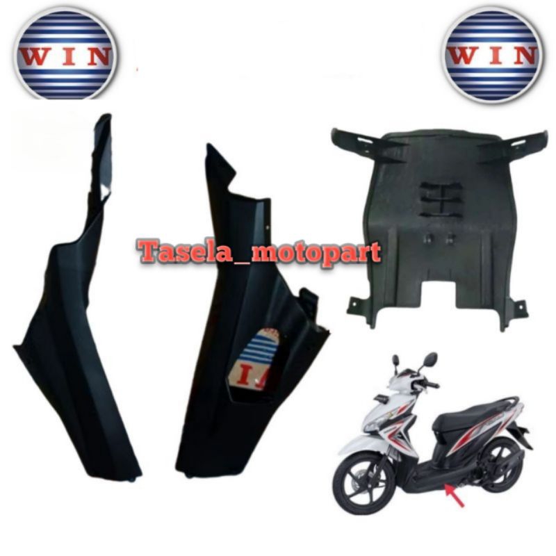 cover Paket body kasar dek bawah tengah dek LR bawah samping vario 110 fi esp K46 win