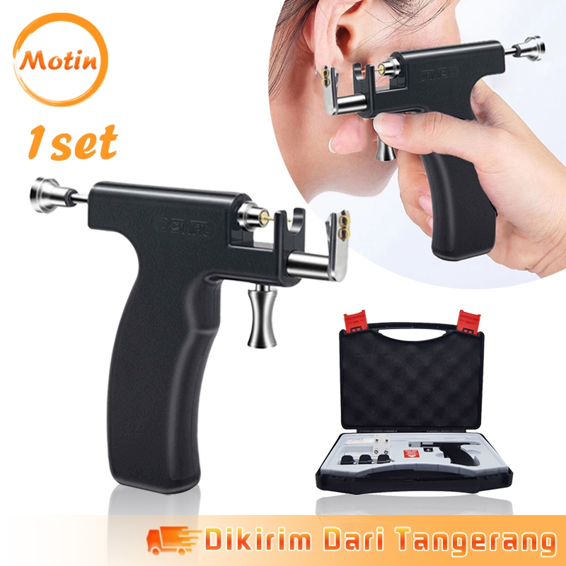 Alat Tindik Telinga 1 Set Alat Tindik Telinga Anting Alat Keamanan Tindik Telinga