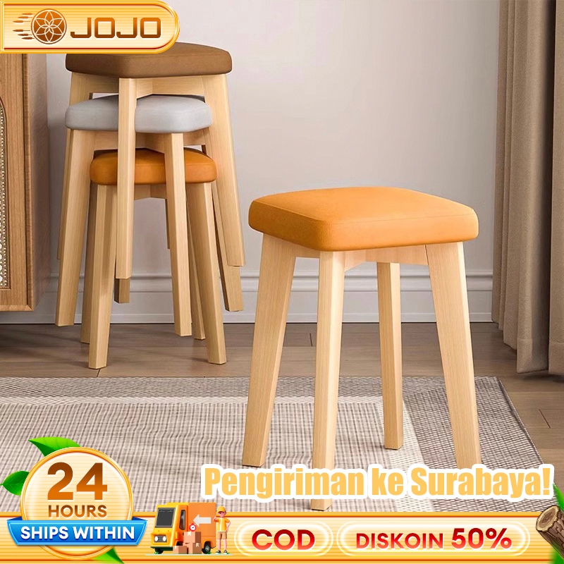Kursi Makan Minimalis Kursi Bangku Kayu Kursi Cafe Kursi Susun  Kursi Konter