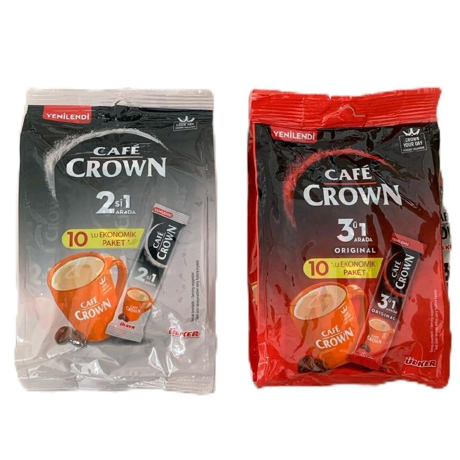 

| NEW | CAFE CROWN | ULKER | PREMIUM INSTANT COFFEE | 2 IN 1 | 3 IN 1 | ORIGINAL | TURKI | 1 PAX ( 10 SACHET ) - 2 IN 1