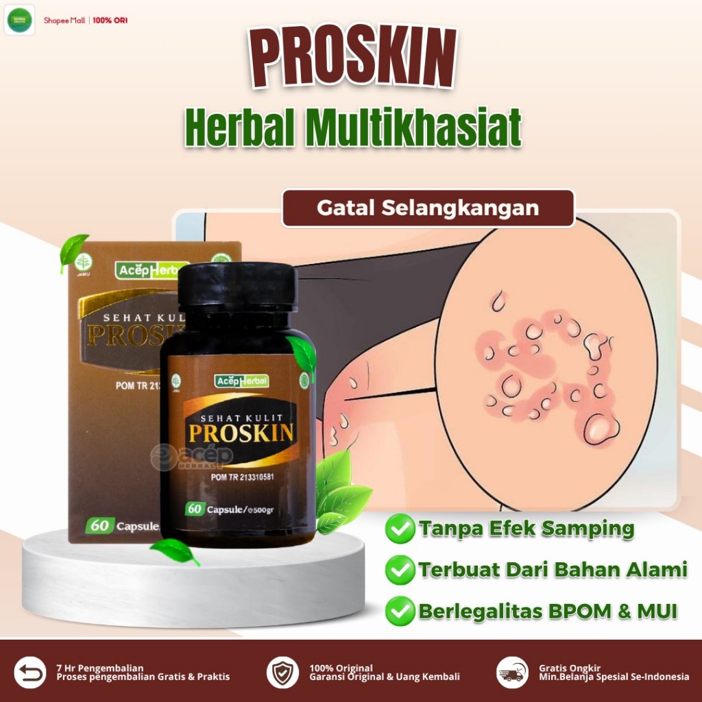 Proskin Gatal Selangkangan Jamur Kulit Gatal Pada Kelamin Irtitasi Kulit Korengan