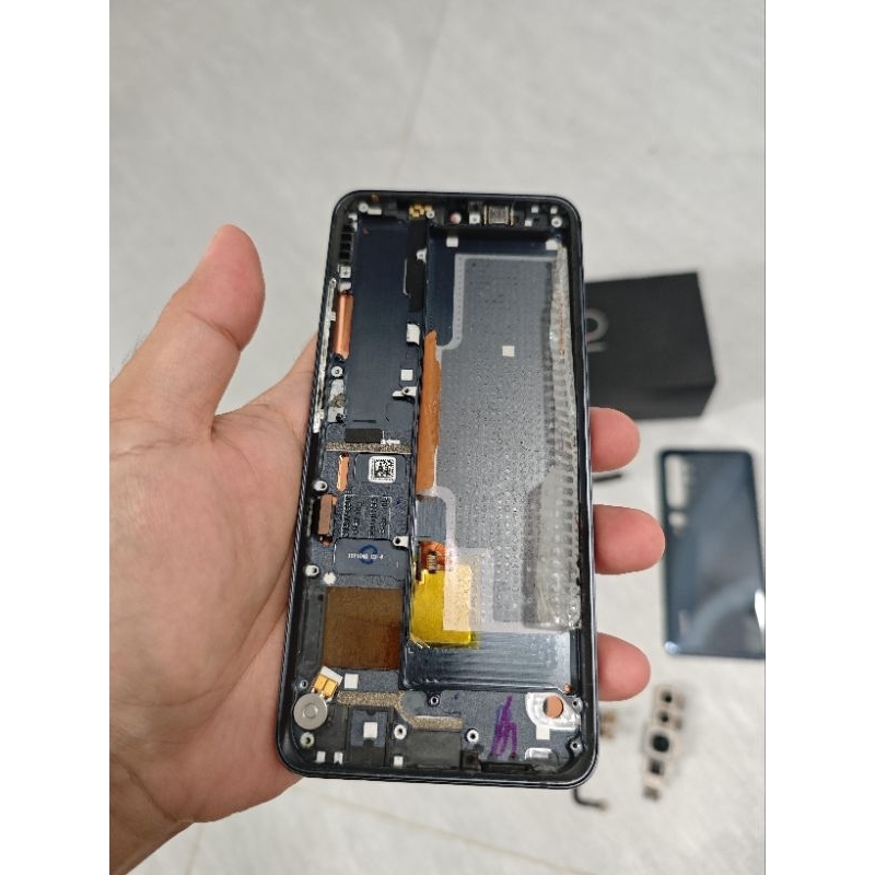 frame bazel da backdoor copotan xiaomi mi note 10
