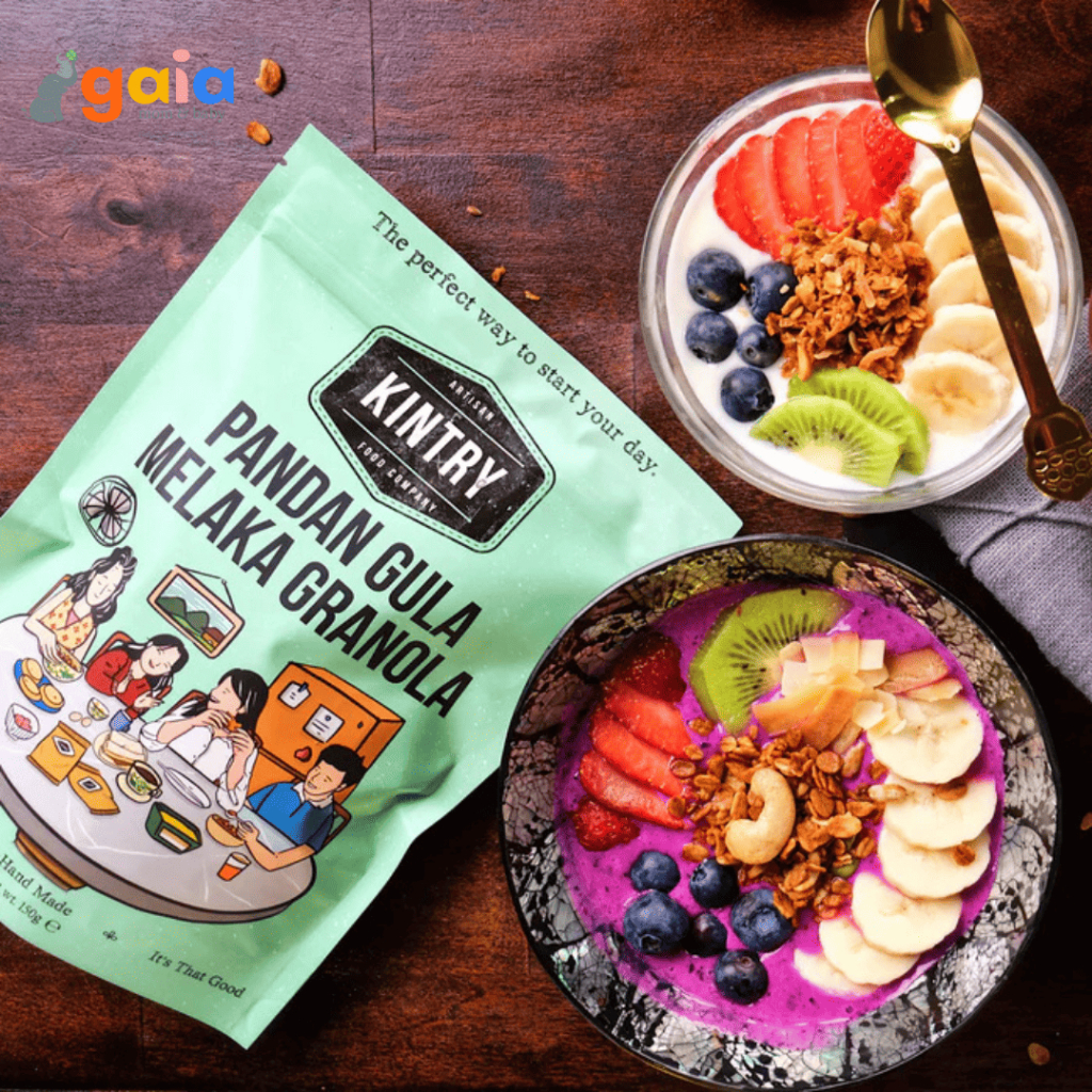

Kintry Granola Pandan Gula Melaka 200gr