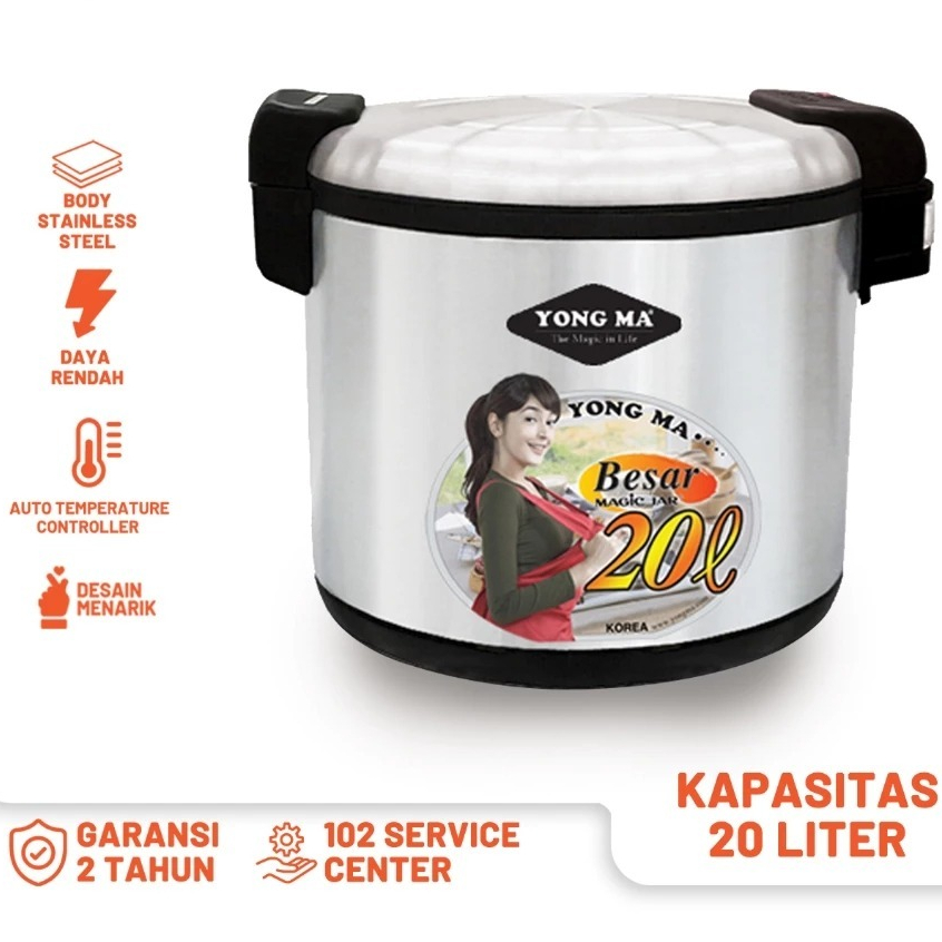 MAGIC JAR YONGMA SMJ5019 / YONG MA SMC-5019 PENGHANGAT NASI SMJ 5019