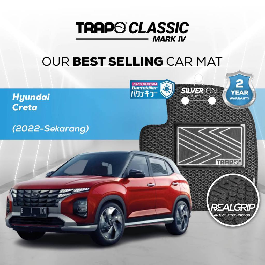 Karpet Trapo Hyundai Creta (2022-Sekarang) Karpet Mobil Hyundai Creta Fullset